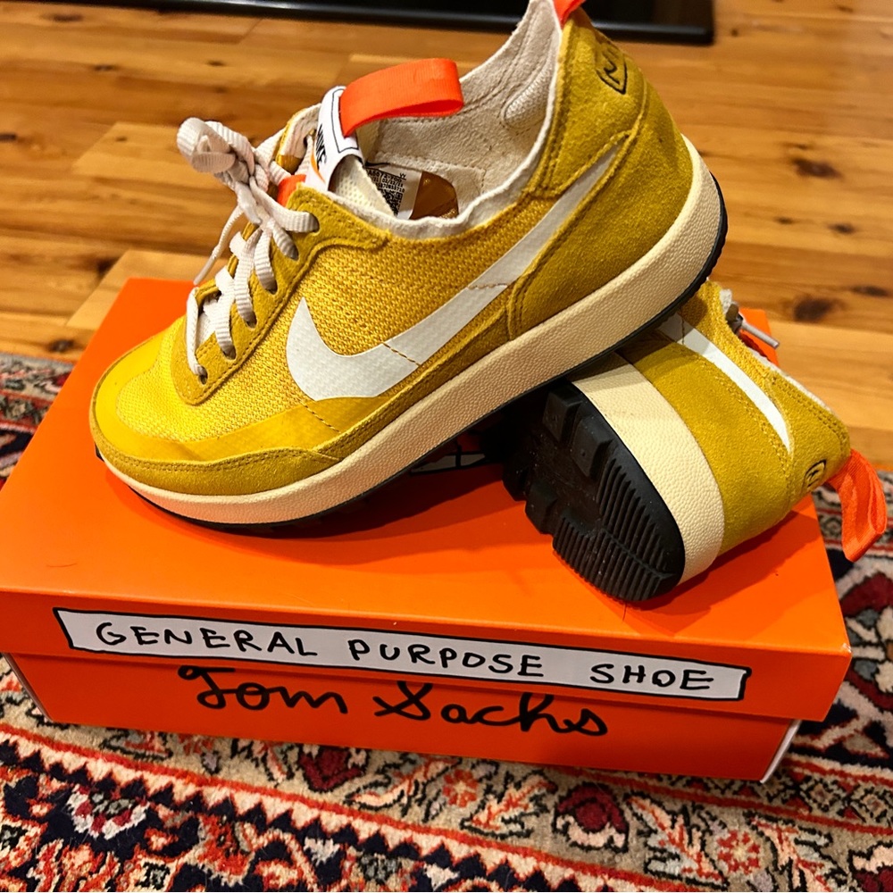Nike Women’s Tom Sachs Dark Sulphur Sneakers 6.5